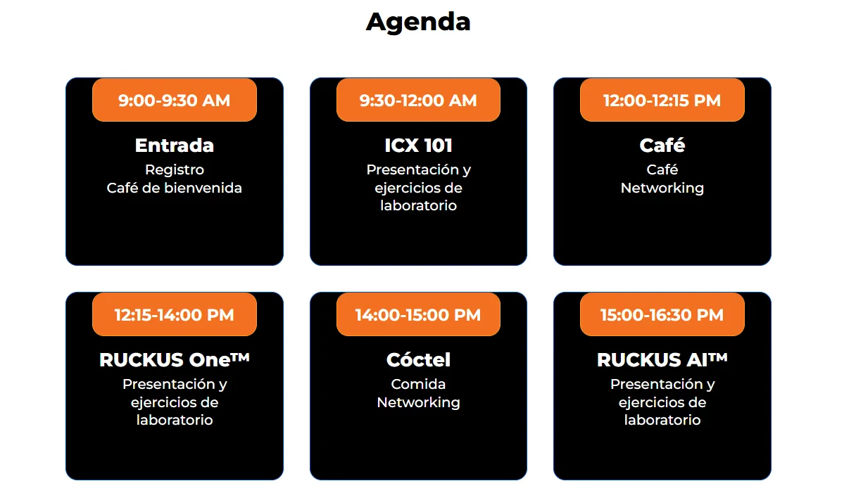Taller de certificación RUCKUS Technical Family Essential Day