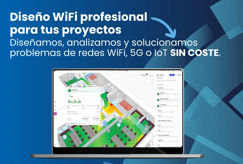 Nueva propuesta de valor para integradores: diseño WiFi profesional sin coste para tus proyectos