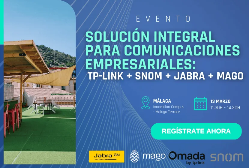 Solución Integral para Comunicaciones Empresariales: Omada by TP-Link + Snom + Jabra + Mago