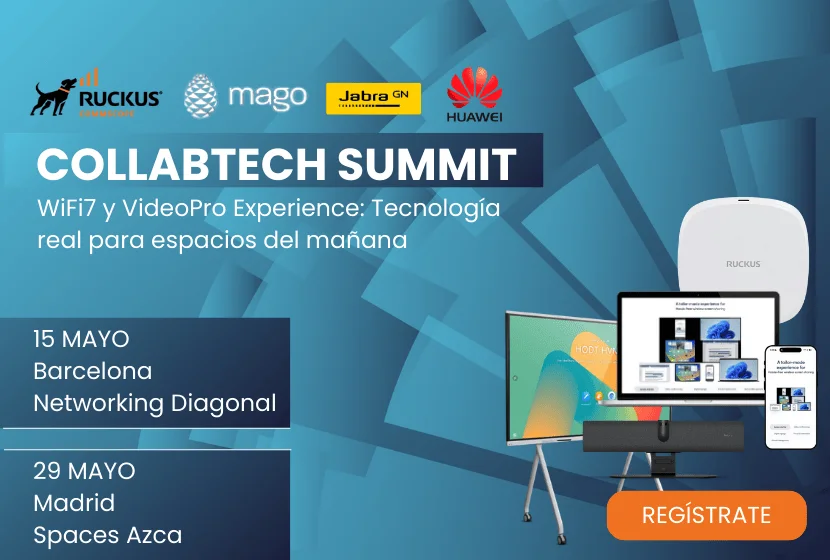 Madrid y BCN acogerán la última tecnología en vídeo, colaboración y WiFi7.