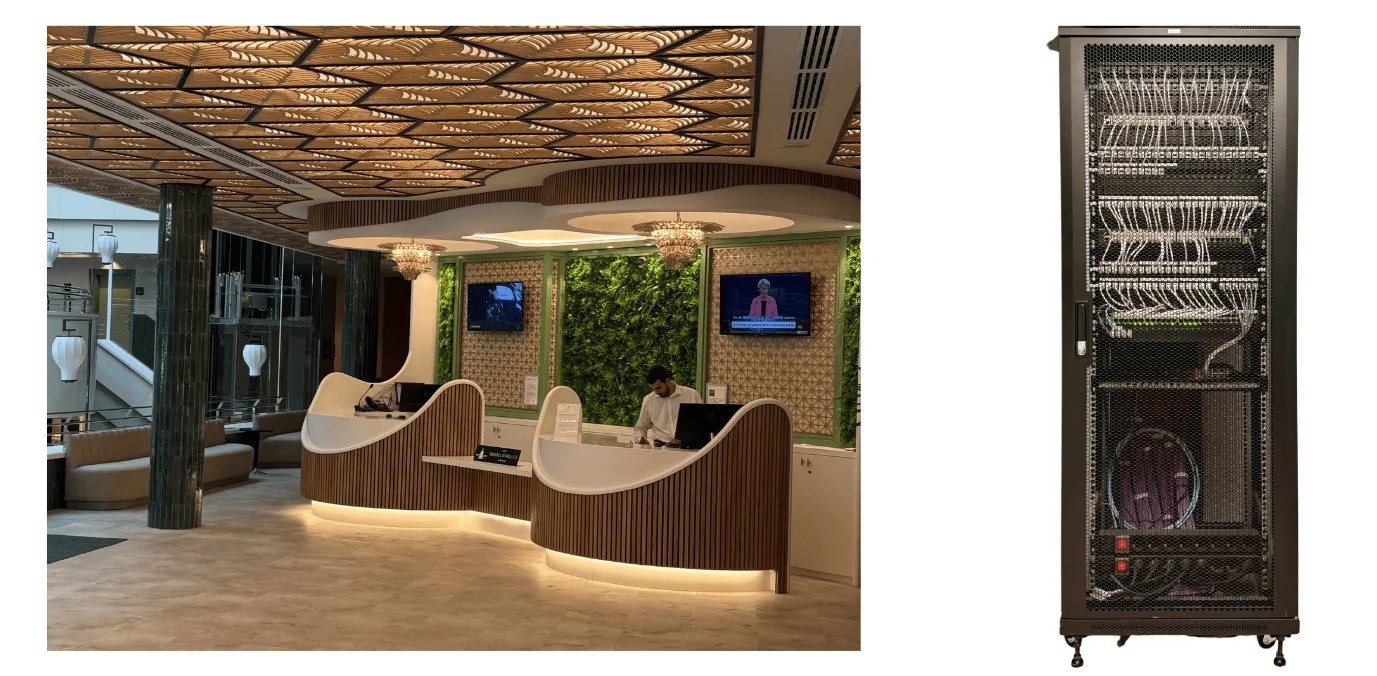Hotel Ribera de Triana en Sevilla, con red WiFi RUCKUS