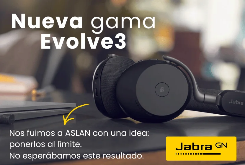 Jabra Evolve3 85 y Evolve3 75: ya disponibles los auriculares que redefinen las reuniones