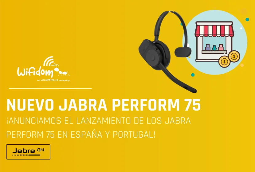 ¡Anunciamos el lanzamiento de los Jabra Perform 75 en España y Portugal!