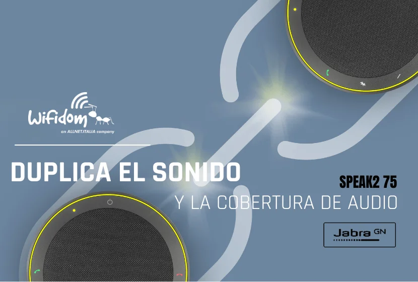 Duplica el sonido y la cobertura de audio con esta actualización del firmware: Vinculación de Speak2 75