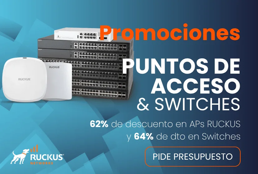 RUCKUS lanza una de las promociones más potentes del año en WiFi y Switching Enterprise