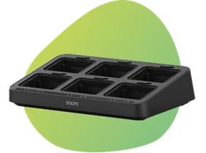 Estación de carga Snom MC10 Multicharger con terminales DECT