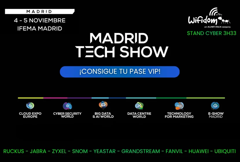 Primer año en el Madrid Tech Show: os esperamos en el stand CYBER 3H33